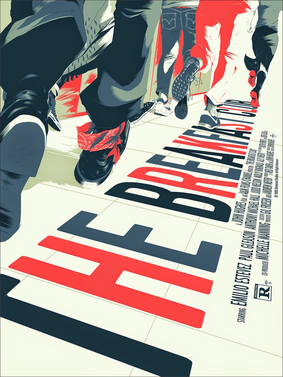 Matt Taylor Breakfast Club Poster Mondo Regular