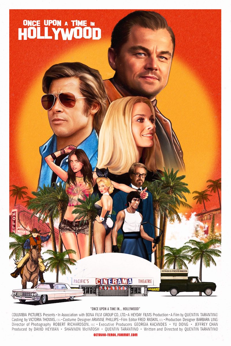 Once Upon A Time in Hollywood poster